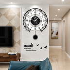 Horloge Murale Design Nordique Prestige