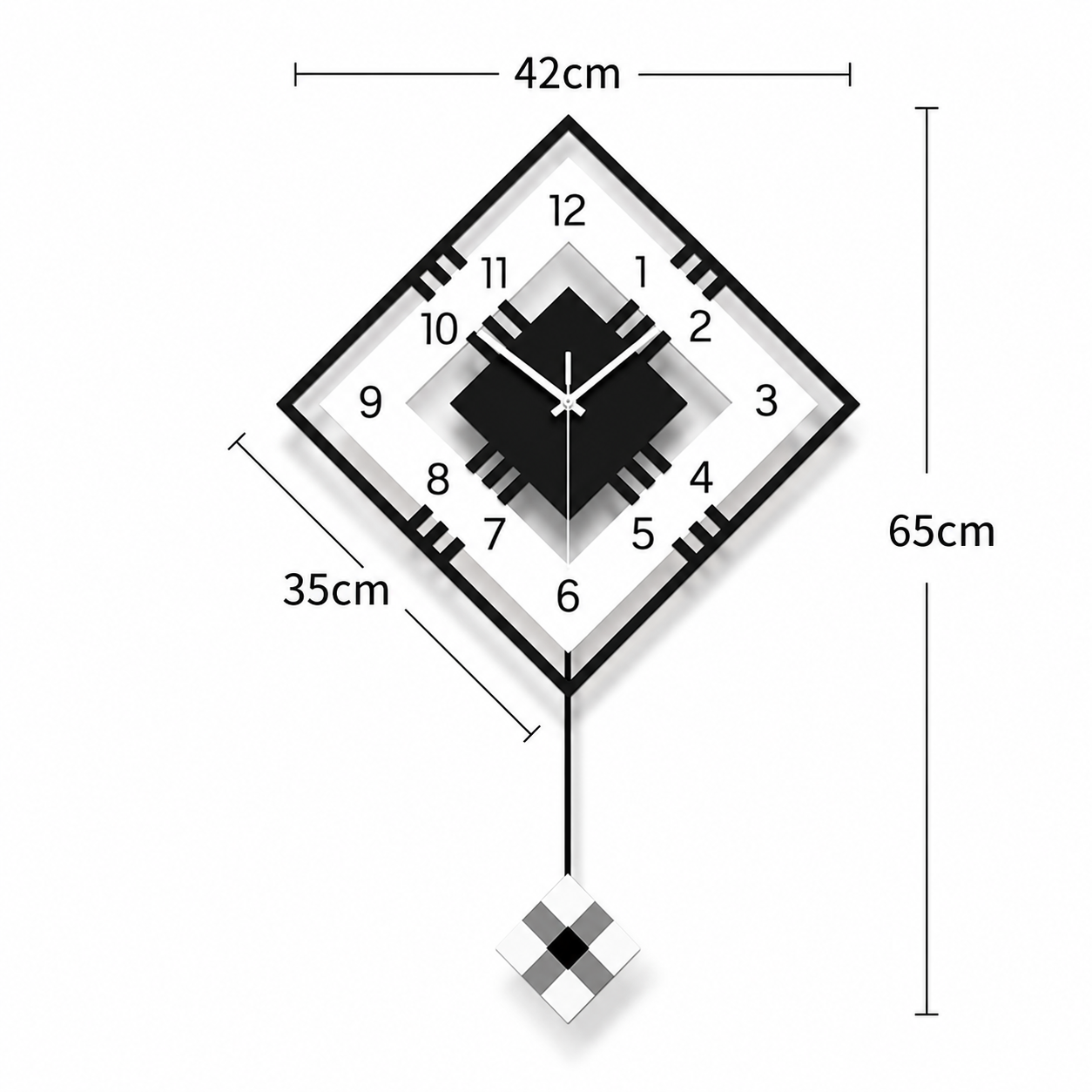 Horloge Murale Design Moderne Vintage