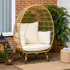 Fauteuil Suspendu en Rotin Haut de Gamme