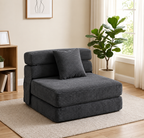 Fauteuil de Sol 2-en-1 Haut de Gamme
