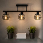 Plafonnier Vintage Industriel Noir – Luminaire Design E27