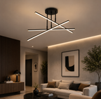 Lustre LED Moderne à Éclairage 3 Couleurs