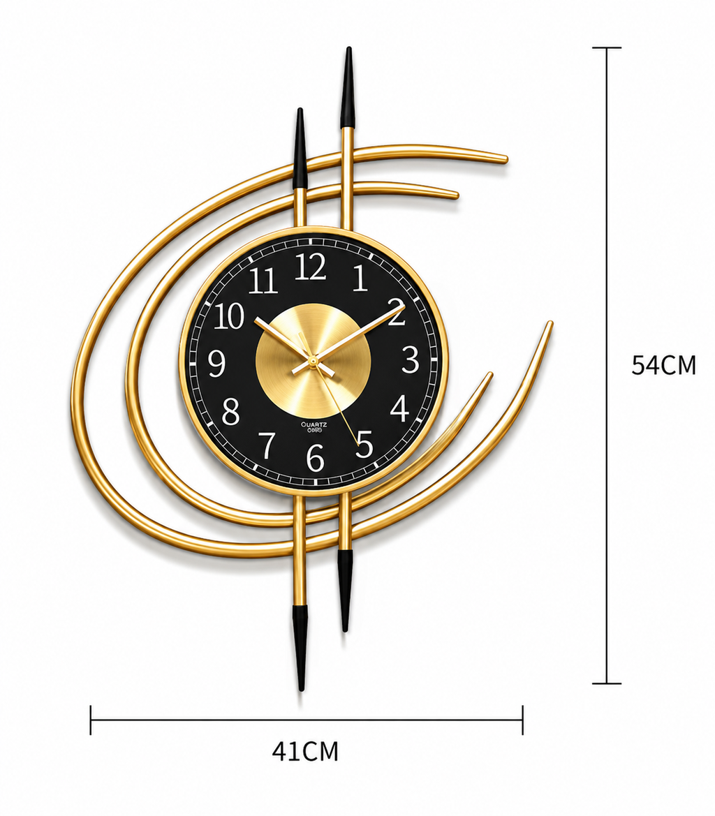Horloge Murale Design Saturne