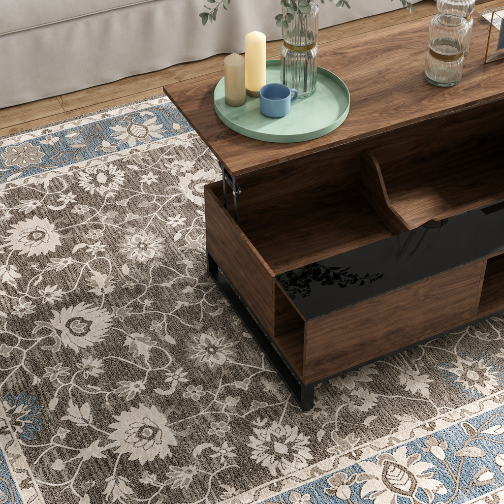 Table Basse Relevable Avec Rangement
