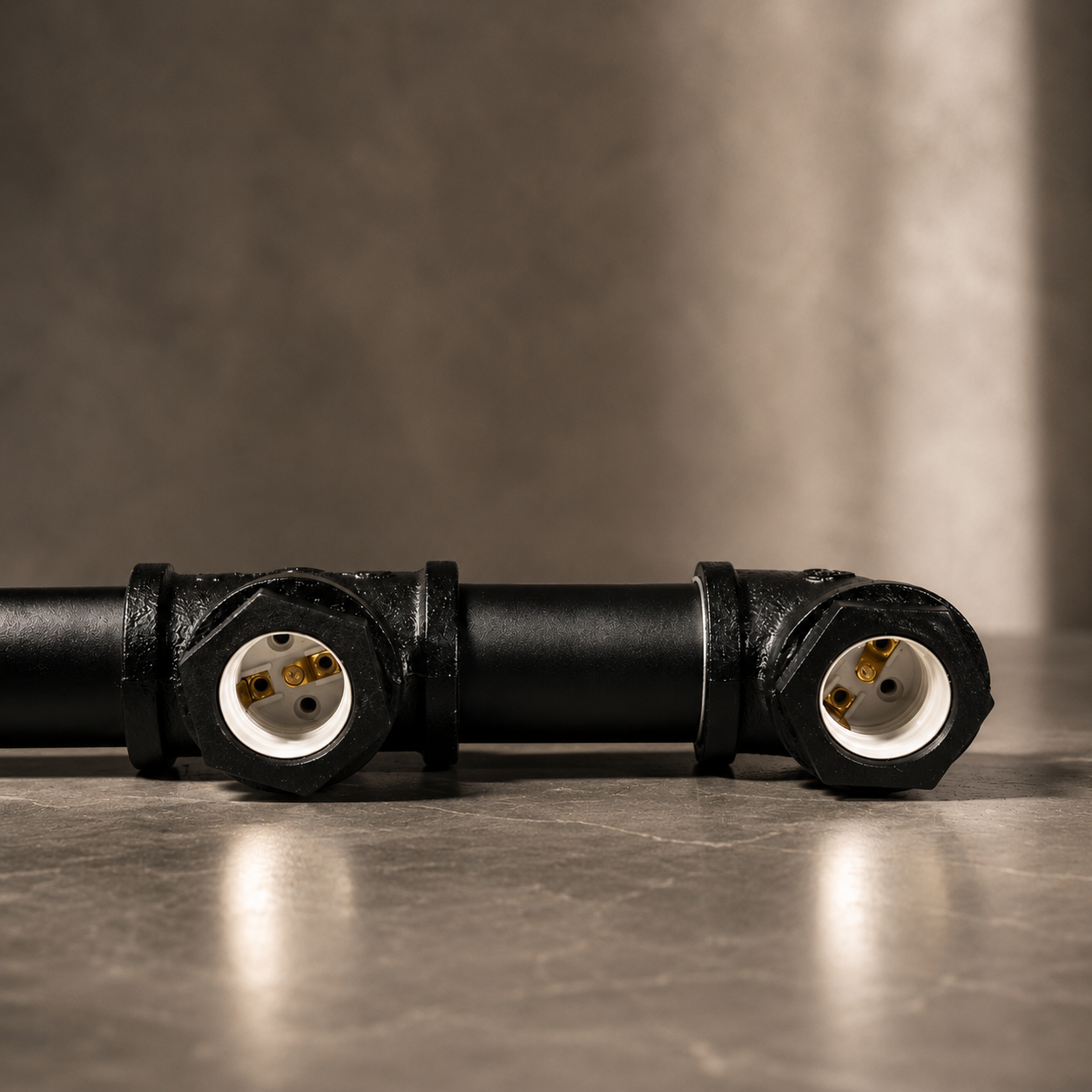 Lustre Suspendu Industriel 5 Lumières – Design Tuyaux d'Eau Réglable