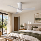 Ventilateur Luminaire de Plafond LED 132 cm – 6 Vitesses & Télécommande