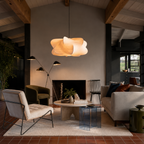 Lustre Suspendu en Soie