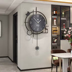 Horloge Murale Nordique en Bois