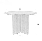 Table à Manger Ronde Scandinave Premium