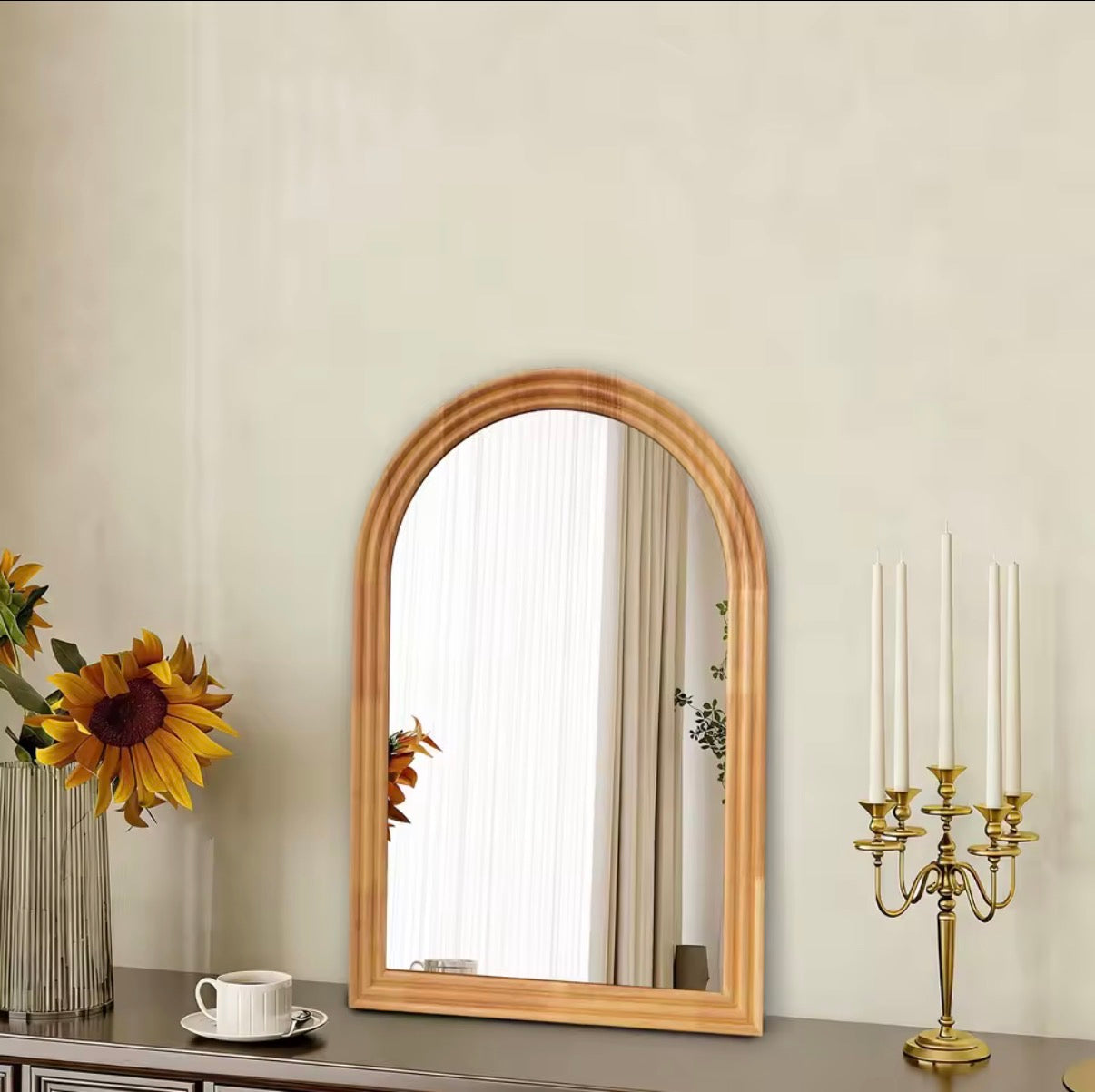 Miroir Mural en Arche Haut de Gamme