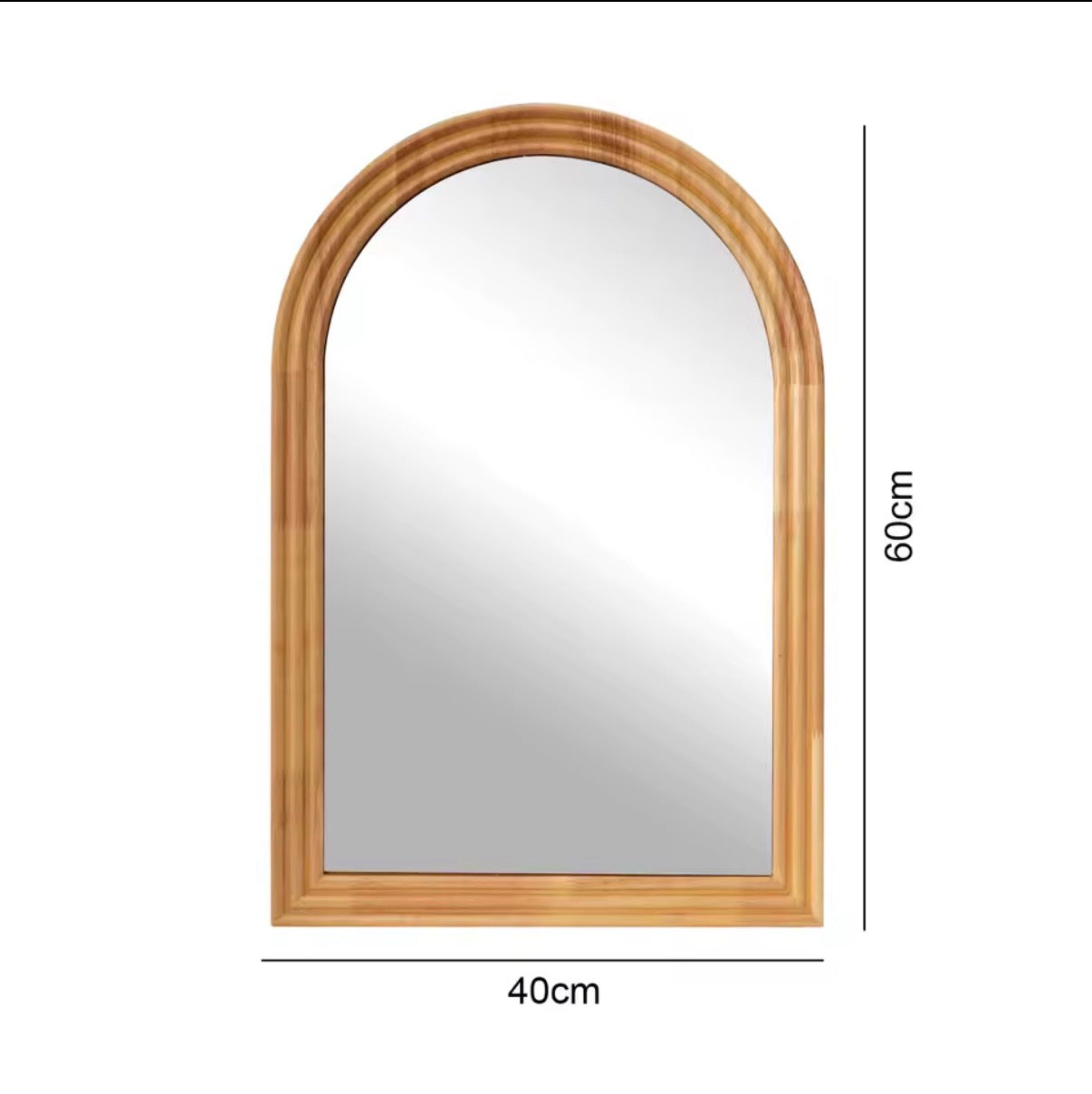 Miroir Mural en Arche Haut de Gamme