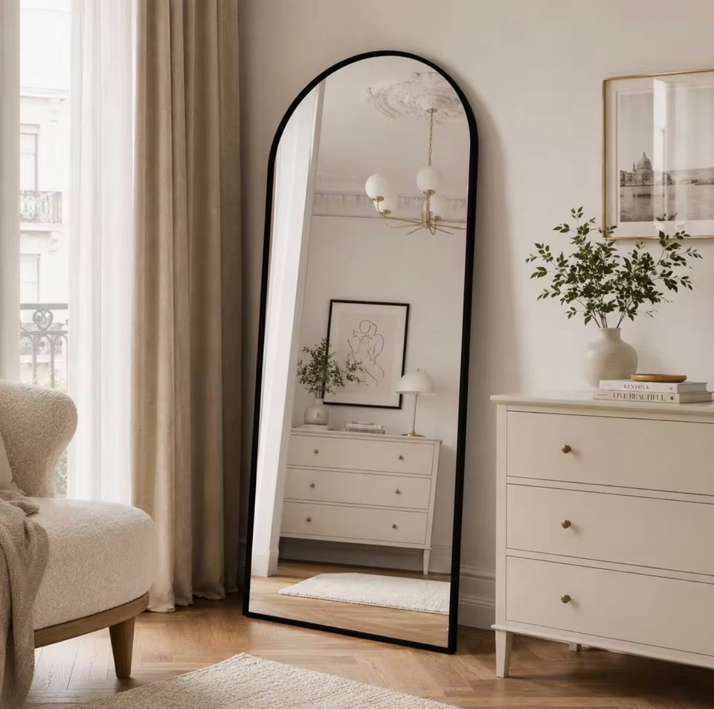 Miroir Pleine Longueur Cadre Aluminium